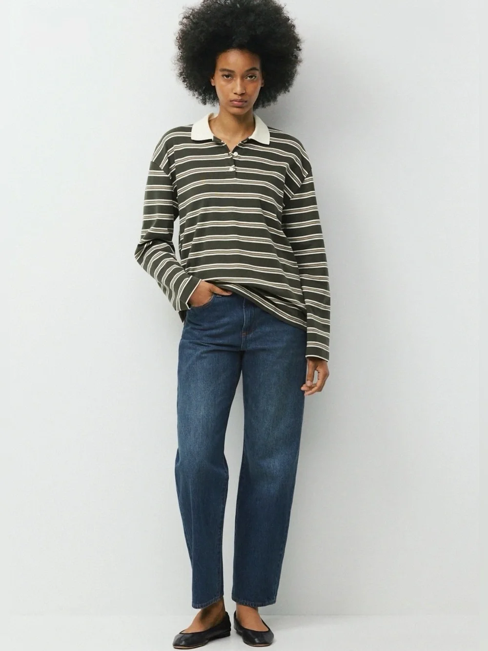 Aritzia Denim Forum 90s Marlo Hi-Rise Baggy Jean